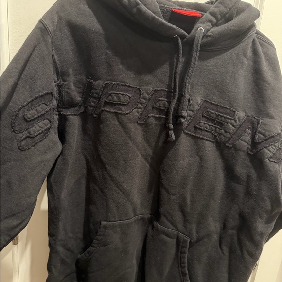Supreme Set In Logo Hooded Sweatshirt Large - Picture 6 of 9